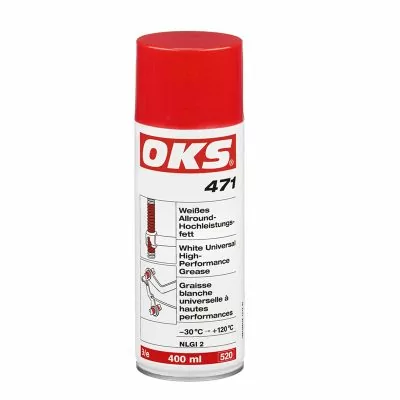 OKS 471 Vitt allround- och högeffektfett, spray