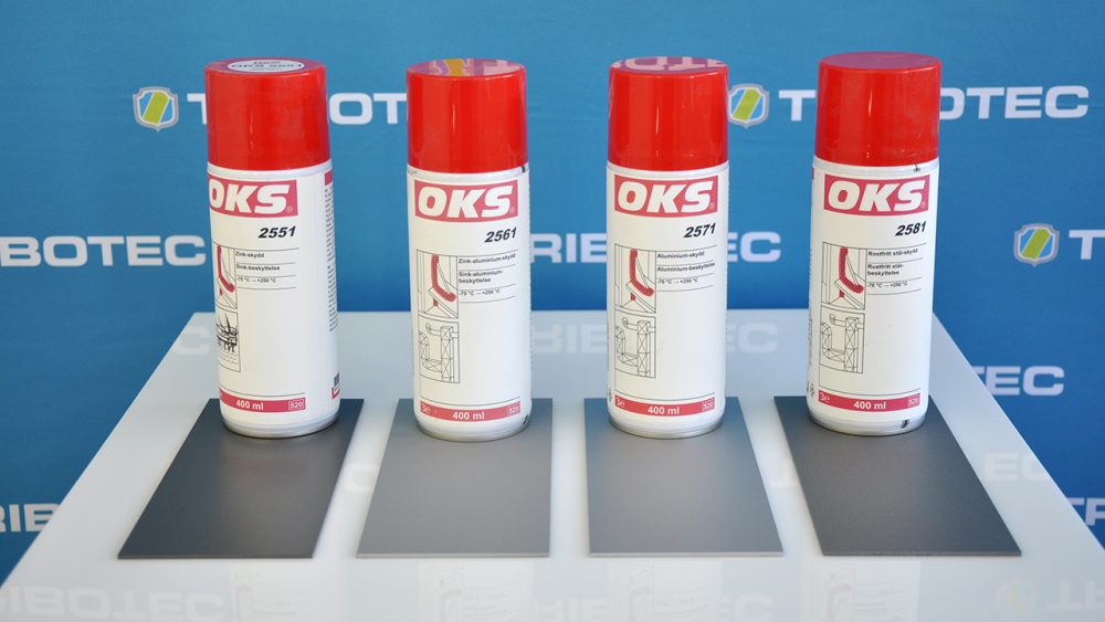 Sinkspray fra OKS med overlegen korrosjonsbeskyttelse.